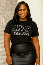 Load image into Gallery viewer, Silver Soror, Alpha Kappa Alpha
