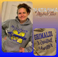 Front & Back Glitter Hoodie