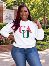 Load image into Gallery viewer, Clark Atlanta Embroidered Sweatshirt
