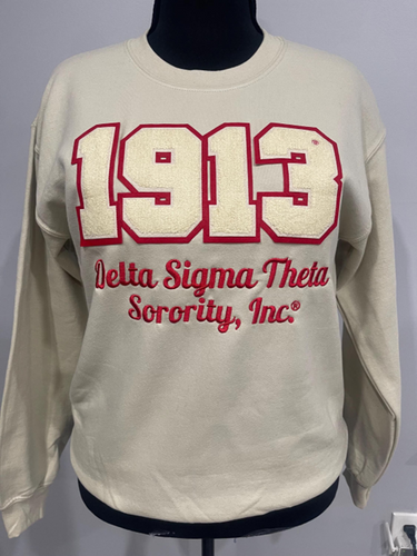 Delta Sigma Theta, 1913 Chenille Patch and Embroidered