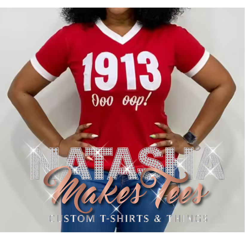 Delta Sigma Theta 1913 OO-OOP Tee!