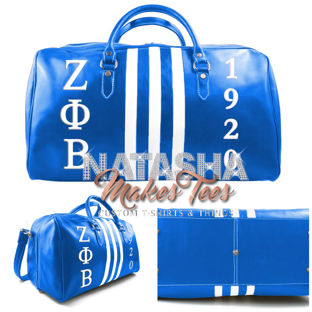 Zeta Phi Beta Travel Duffle Bag