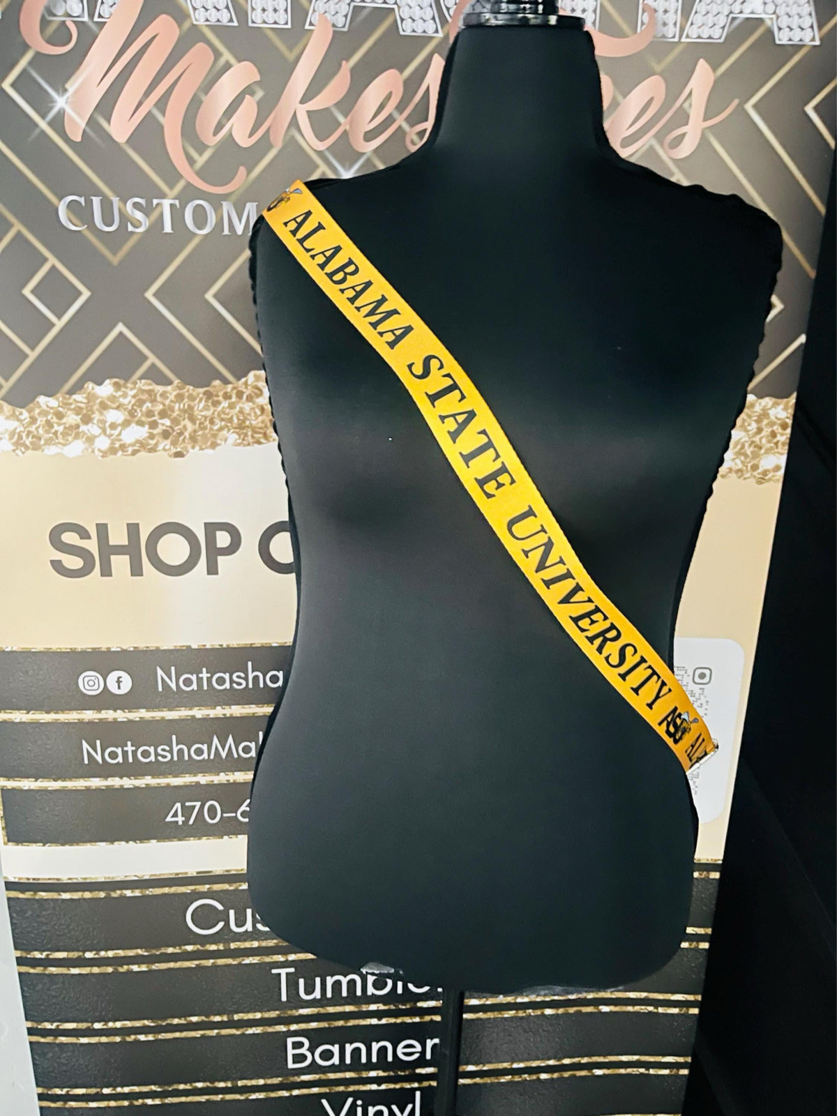 Alabama State Crossbody Purse Strap