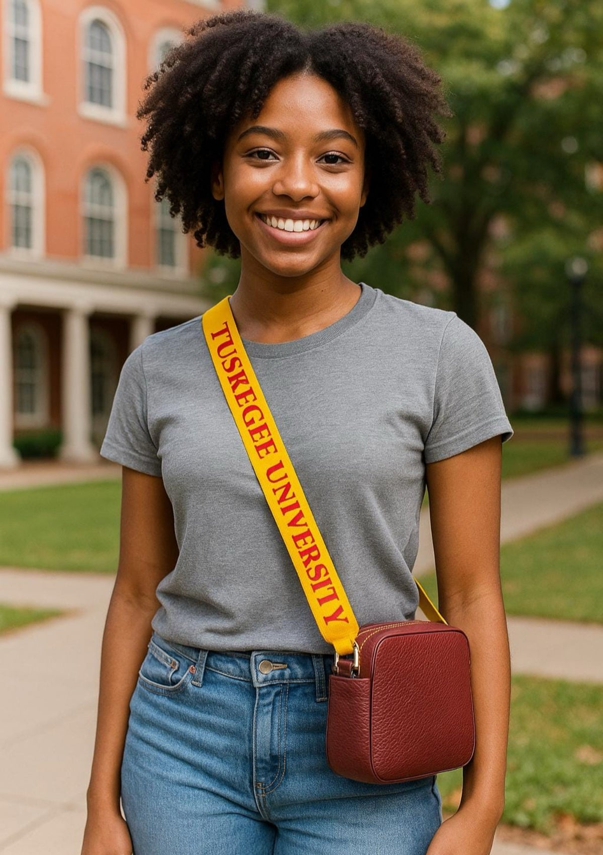 Tuskegee University Crossbody Purse Strap
