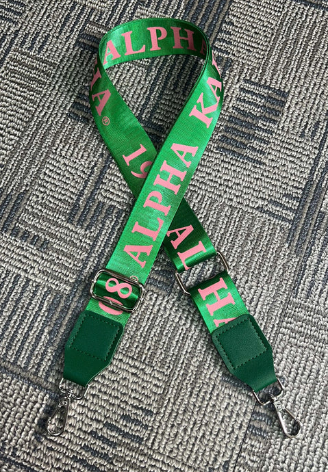 Alpha Kappa Alpha Crossbody Purse Strap