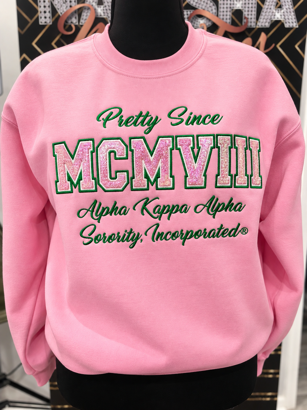 MCMVIII - 1908 Embroidered Sweatshirt
