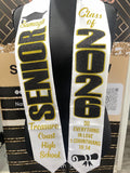 Custom Graduation Stole Class of 2026 Graduation Stole 26 Grad Stole