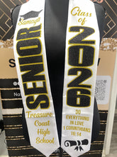 Load image into Gallery viewer, Custom Graduation Stole Class of 2026 Graduation Stole 26 Grad Stole