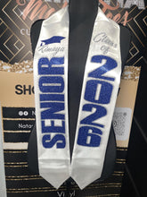 Load image into Gallery viewer, Custom Graduation Stole Class of 2026 Graduation Stole 26 Grad Stole