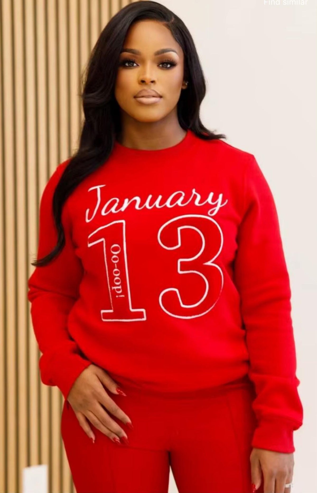 Delta Sigma Theta - January 13, 1913 Founders Day Chenille Sweatshirt