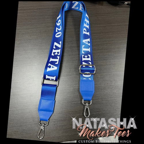 Zeta Phi Beta Crossbody Purse Strap