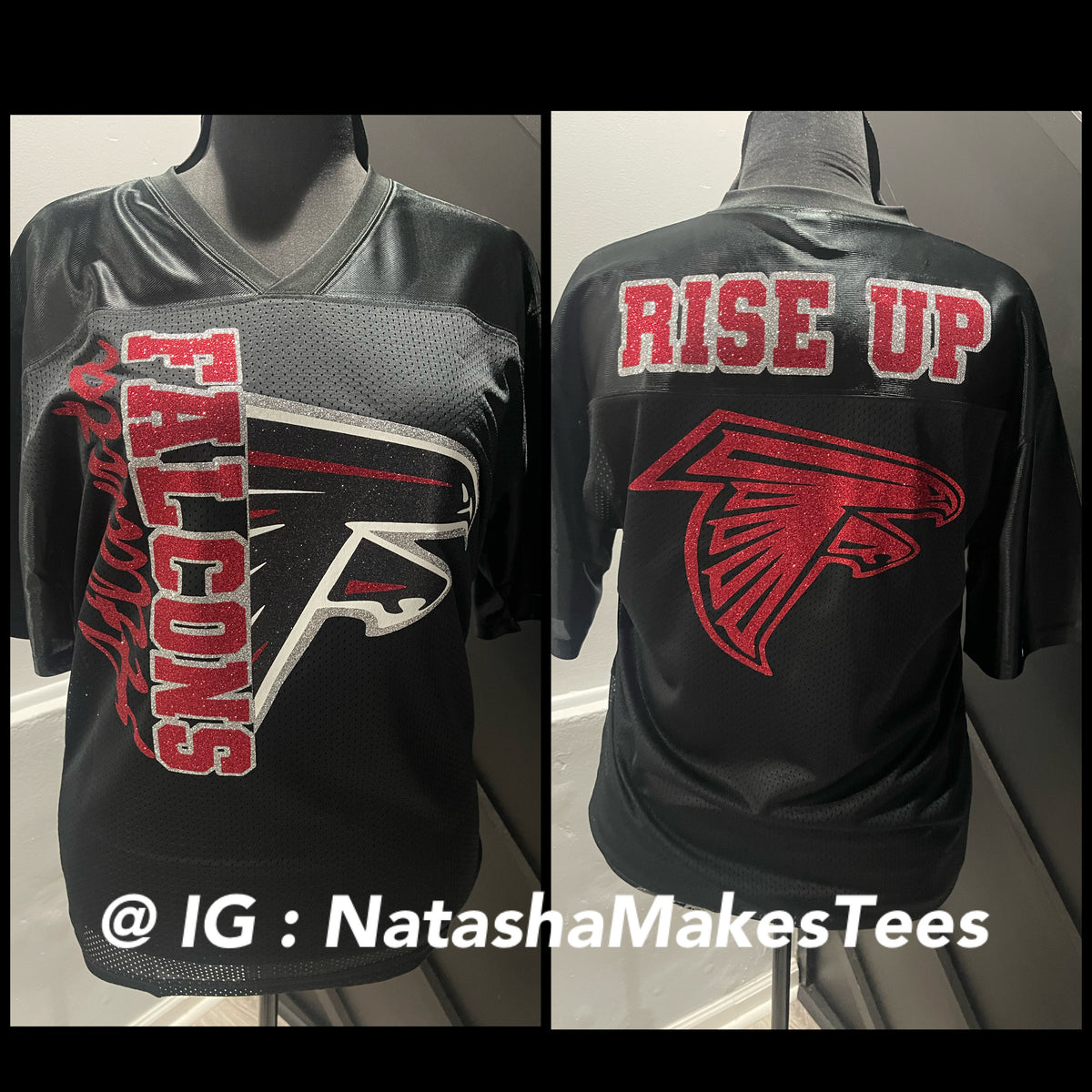 Custom Glitter/ Non-Glitter Jersey