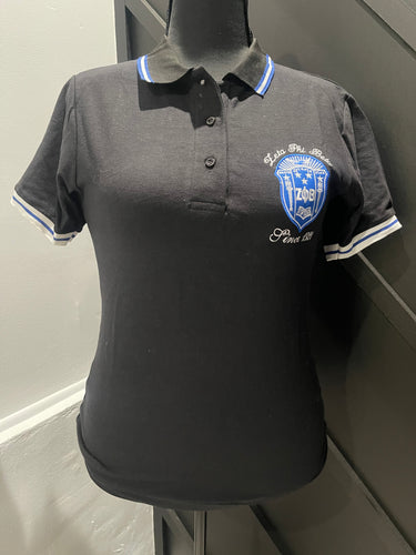 ZETA PHI BETA SORORITY POLO SHIRT