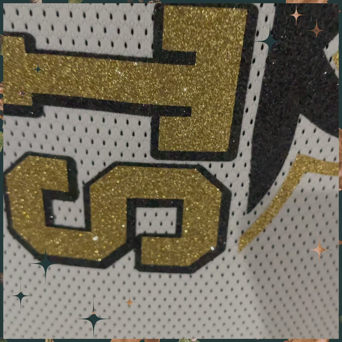 Custom Glitter/ Non-Glitter Jersey