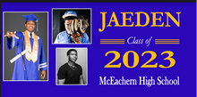 Load image into Gallery viewer, Graduation Banner 2 ft. x 4 ft.